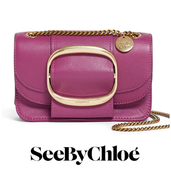 See By Chloe Handbags - See By Chloe Pulpy Purple Hopper Crossbody EUC